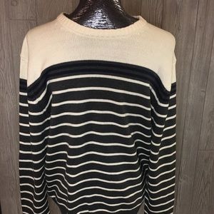 Izod Striped Sweater Size M